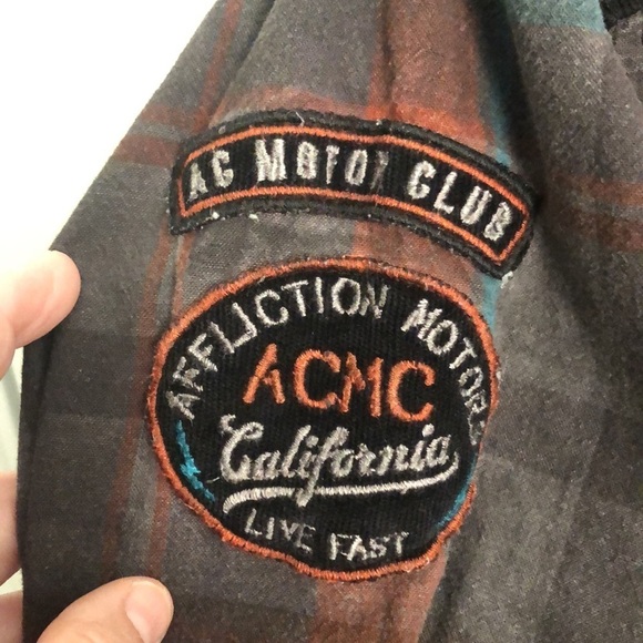 Affliction button down shirt - Picture 14 of 14